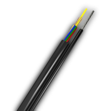 Кабель ВО BNH FO-MT Multi Tube, 48хОВ, OS2 9/125, PE, внешний, небронированный, 9 кН, чёрный, выносной силовой элемент