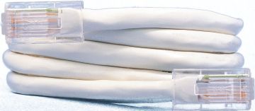 (Архив)Шнур комм. Siemon, кат. 5е, неэкр., RJ45/RJ45, CMG, 2м, белый, T568A/B схема разводки проводников