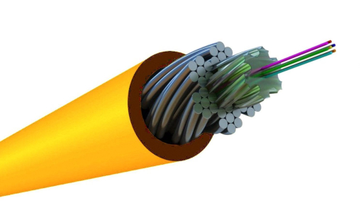 Кабель волоконно-оптический BNH FO-FG-SFR-OS2-4-HF-YL-1,5