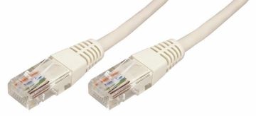 Шнур комм. Rexant, кат. 5е, неэкр., RJ45/RJ45, 100 МГц PVC, 0.5м, белый, Тип экрана кабеля UTP