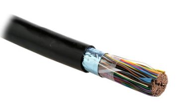 (Архив)Кабель многопарный Hyperline, F/UTP, 100 пар., кат. 3, Ø 25,5мм, PE, снаружи зданий, цвет: серый