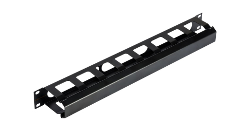 Организатор коммутационных шнуров Nikomax NMC-OK580C-1U-BK