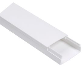 Магистральный короб IEK Элекор 100х60, без самоклеющейся основы, без перегородок, с крышкой, 2 м, белый