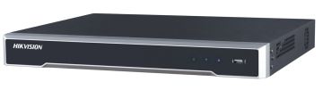 Видеорегистратор HIKVISION 7600, каналов: 8, H.265+/H.265/H.264+/H.264/MJPEG, 2x HDD, звук Да, порты: HDMI, 2x USB, VGA, память: 16 ТБ, питание: DC12V