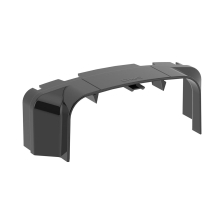 Переходник DKC In-Liner Front, для кабель-канала, 110х50 мм (ВхШ), цвет: чёрный