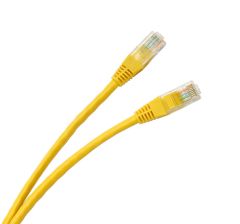Шнур комм. Panduit, кат. 5е, неэкр., U/UTP, RJ45/RJ45, 100 МГц, PVC, AWG24, 4м, жёлтый