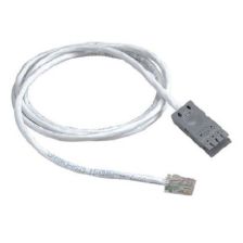Шнур комм. телефонный Panduit GP6, RJ45/GP6, кат. 6, пар: 4, PVC, 2м, белый