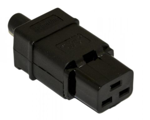 Вилка Hyperline CON-IEC320C19