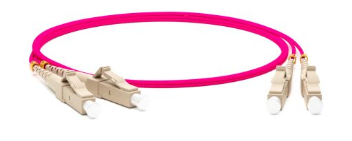 Коммутационный шнур оптический Hyperline FC-D2-504-LC/PR-LC/PR-H-5M-LSZH-MG