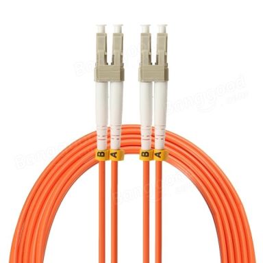 Коммутационный шнур оптический Hyperline FC-D2-62-LC/PR-LC/PR-H-30M-LSZH-OR