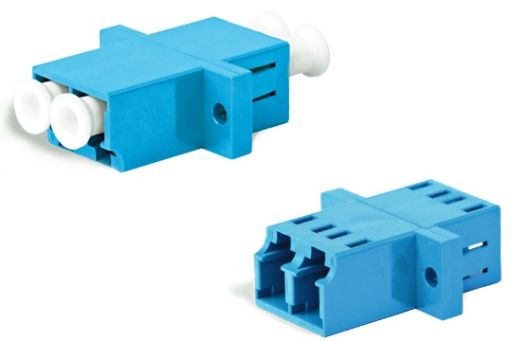Проходной адаптер оптический Hyperline FA-P11Z-DLC/DLC-N/WH-BL