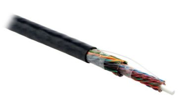 Кабель многопарный Hyperline, U/UTP, 50 пар., кат. 5, Ø 22,8мм, PE, снаружи зданий, цвет: чёрный