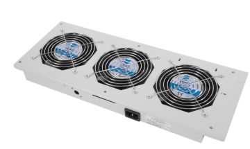 (Архив)Вентиляторный модуль ЦМО МВ, 250V, 60х441х170 мм (ВхШхГ), вентиляторов: 3, 43 дБ, для шкафов, цвет: серый