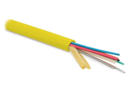 Кабель волоконно-оптический Hyperline FO-MB-IN-9S-144-LSZH-YL