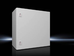 Шкаф навесной Rittal AX IT, IP66, 600х600х350 мм (ВхШхГ), дверь: металл, сталь листовая, цвет: серый