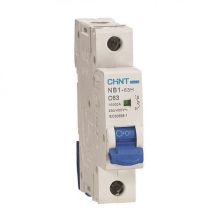 Автоматический выключатель CHINT NB1-63H, 1 модуль, C класс, 1P, 25А, 10кА, (CNT.179787)