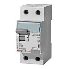 Устройство защитного отключения Legrand TX3, тип: AC, 2 модуль, 2Р, 63А/300мА,  (403040)