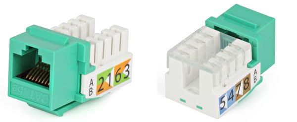 Hyperline KJ2-8P8C-C5e-90-GN