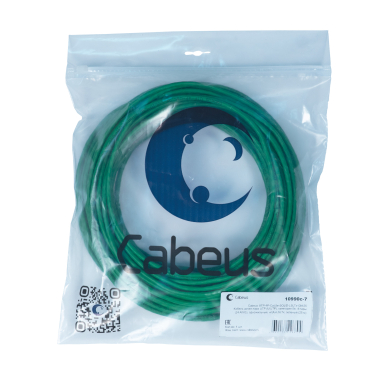 Кабель витая пара Cabeus UTP-4P-Cat.5e-SOLID-LSLTx-GN-25