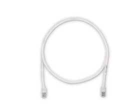 Шнур комм. Panduit, кат. 5е, неэкр., U/UTP, RJ45/RJ45, 100 МГц, PVC, AWG24, 7м, белый