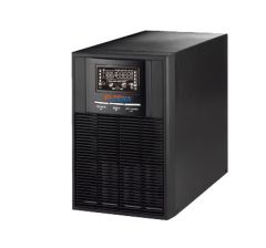 ИБП ELTENA Monolith N, 1000ВА, lcd дисплей, линейно-интерактивный, напольный, 145х397х220 (ШхГхВ), 230V,  однофазный, Ethernet, (MN-1000)