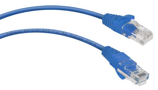Шнур коммутационный Cabeus PC-UTP-RJ45-Cat.5e-3m-BL