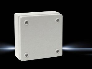 Шкаф электротехнический настенный Rittal, IP66, 150х150х80 мм (ВхШхГ), дверь: металл, сталь листовая, цвет: серый