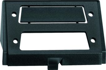 Вставка Merten Antique/Artec, 2, плоская, внутренняя, цвет: чёрный, для 25-полюсного коннектора (MTN464393)