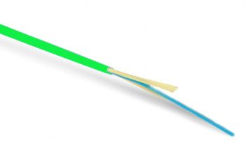 (Архив)Кабель ВО Belden Tight Buffer,  1хОВ, OM4 50/125, FRNC/LSNH, Ø 3мм, внутри зданий, небронированный, цвет: зелёный