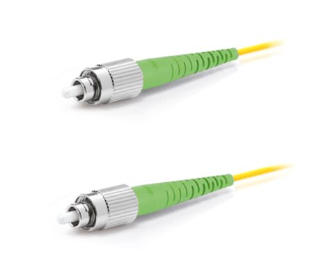 Коммутационный шнур оптический Hyperline FC-S2-9-ST/AR-ST/AR-H-5M-LSZH-YL