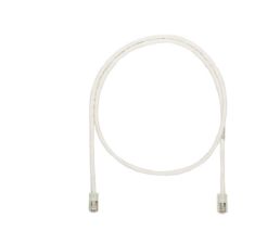 Шнур комм. Panduit, кат. 5е, неэкр., U/UTP, RJ45/RJ45, PVC, AWG24, 1.5м, белый
