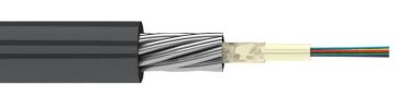 (Архив)Кабель ВО Связьстройдеталь ТОС Loose tube, 16хОВ, , PE, Ø 9,5мм, бухта, цвет: чёрный