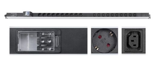 Блок распределения питания Cabeus PDU-16-10S-10C13-B