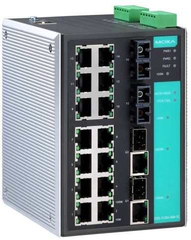 Коммутатор MOXA EDS-518A-MM-SC