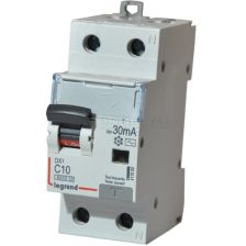 Автоматический выключатель Legrand DX3, 1 модуль, C класс, 1P, 10А, 10кА, (LEG.407668)
