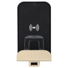 Зарядная станция Legrand Etika, 1x USB, IP40, 136х70 мм (ВхШ), цвет: слоновая кость, (LEG.672337)