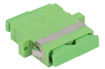 Проходной адаптер оптический ITK, SC/APC (SM), Duplex