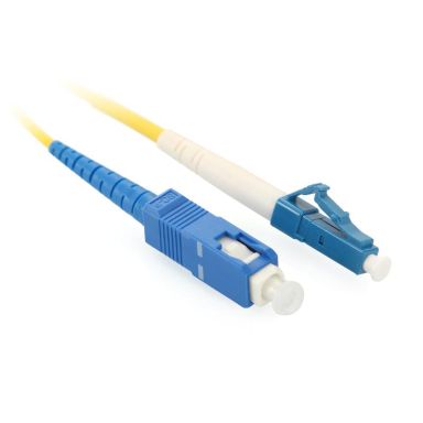 Коммутационный шнур оптический Hyperline FC-S2-9-LC/UR-SC/UR-H-50M-LSZH-YL