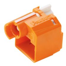 (Архив)Блокирующее устройство  Panduit, 1хRJ45 Plug-in, 10 шт, цвет: оранжевый