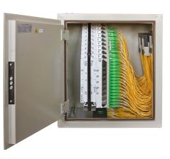 Бокс оптический Связьстройдеталь ШКОН-КПВ, 13U, 590х520х300 мм (ВхШхГ), цвет: серый, (130411-00073)