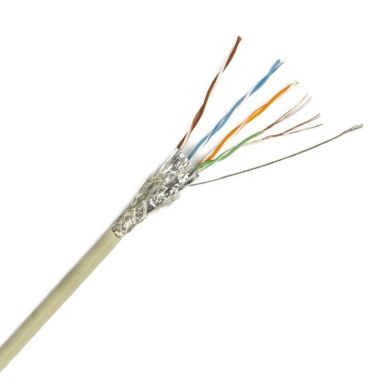 Кабель витая пара Hyperline FUTP4-C5E-P26-IN-LSZH-GY-100