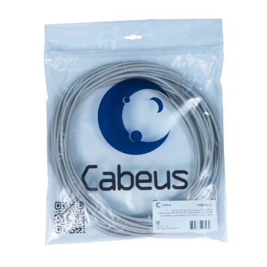 Кабель витая пара Cabeus UTP-2P-Cat.5e-SOLID-GY-LIGHT-25