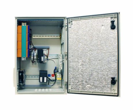 Шкаф укомплектованный уличный всепогодный настенный OSNOVO OSP-46VB1
