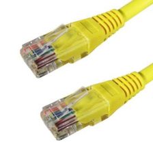 (Архив)Шнур комм. AMP, кат. 5е, неэкр., U/UTP, RJ45, 100 МГц PVC, 5м, жёлтый