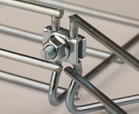 Комплект крепежа DKC F5 Combitech, М6*14, для проволочных лотков, сталь