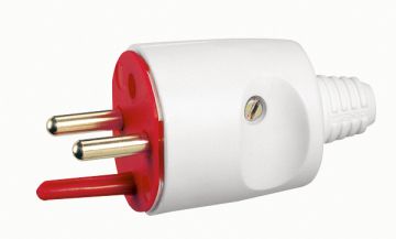 Заглушка для розетки Legrand, 2к+З, цвет: красный