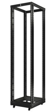 Стойка открытая 19" Cabeus RА, универсальная, 42U, 2015х515х1000 мм (ВхШхГ), двухрамная, цвет: чёрный