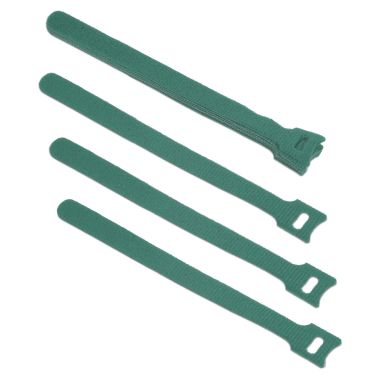 Стяжка кабельная на липучке Cabeus CLAMP-180-GN