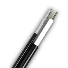 Кабель ВО BNH FO-CM Central Tube, 4хОВ, OS2 9/125, PE, внешний, небронированный, 6 кН, чёрный, выносной силовой элемент