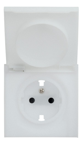 Лицевая панель розеточная Rikett 35634 SV